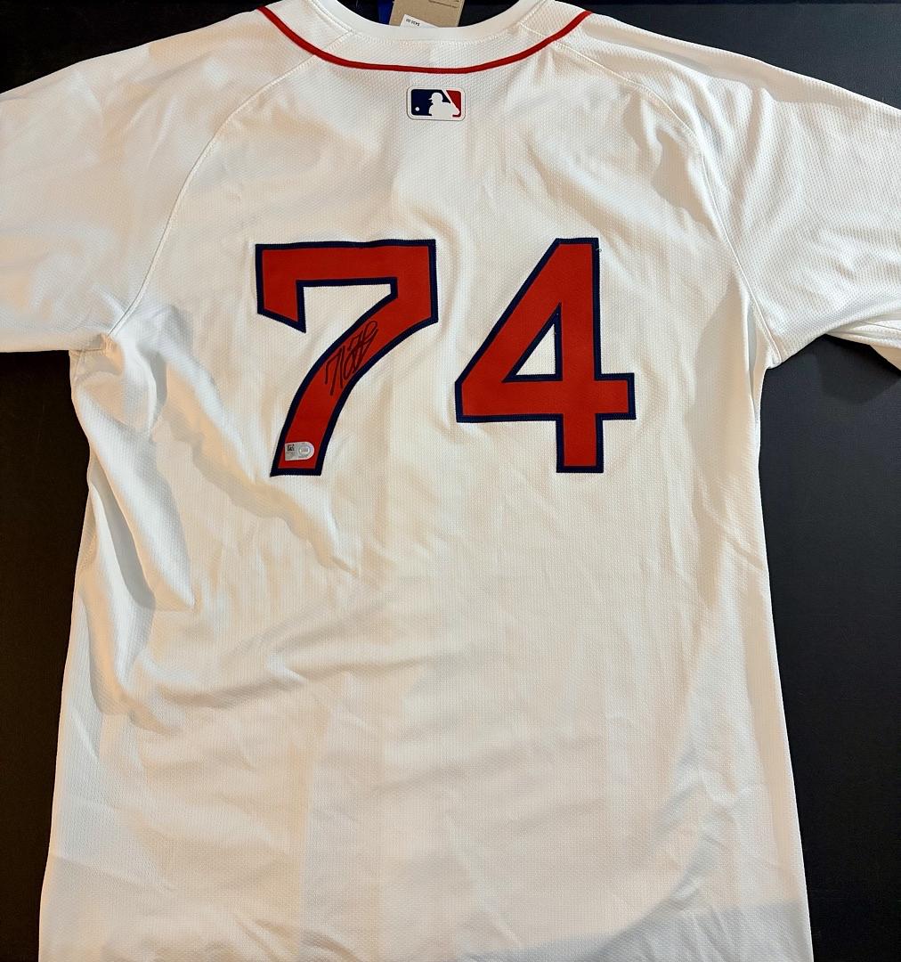 Kenley Jansen signed Red Sox Jersey - MLB COA