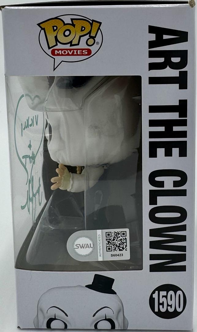 Samantha Scaffidi signed Funko #1590 "Art the Clown" - SWAU COA