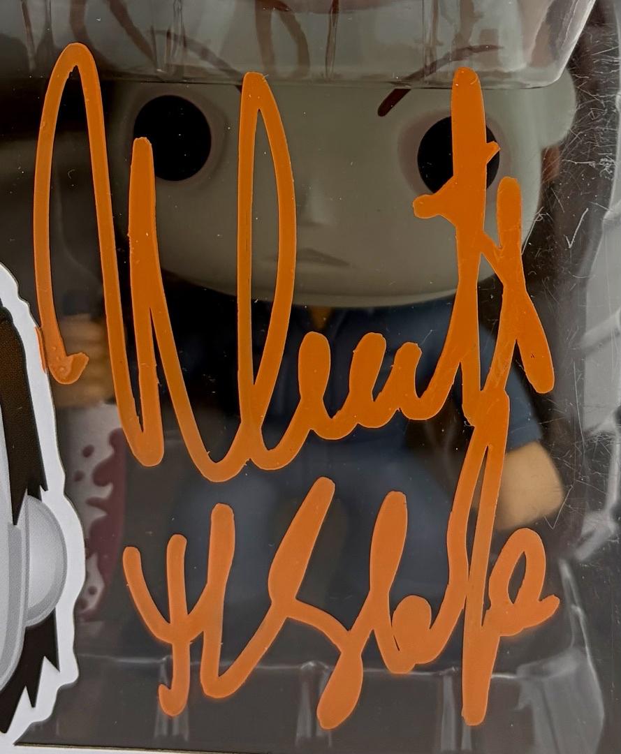 Nick Castle Signed Funko Pop #03 "Michael Myers" (Halloween) w/inscription - Beckett COA