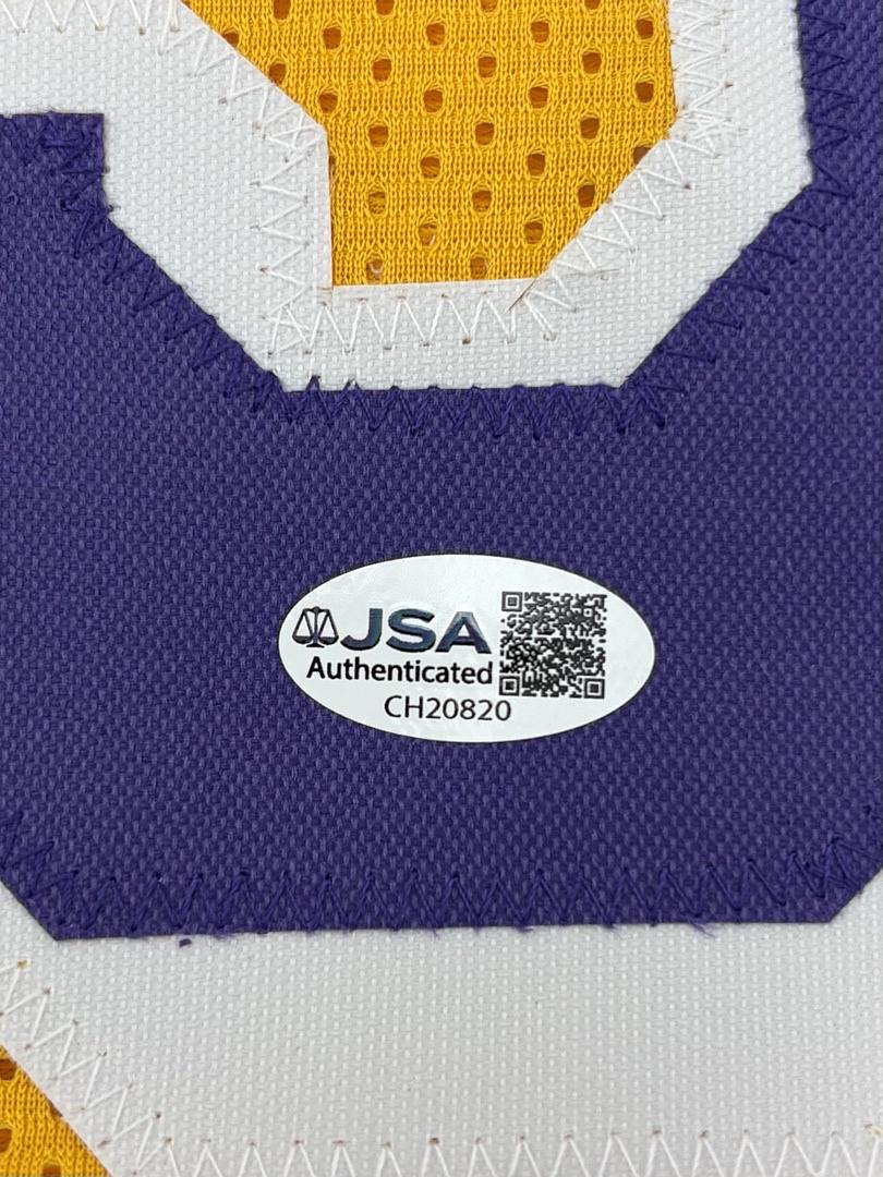 Chevy Chase (Fletch) signed Lakers Jersey - JSA COA