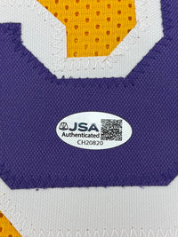 Chevy Chase (Fletch) signed Lakers Jersey - JSA COA