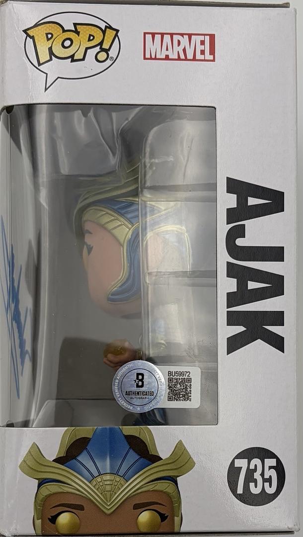 Selma Hayek signed Funko #735 "Eternals" - Beckett COA