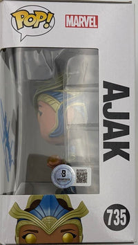 Selma Hayek signed Funko #735 "Eternals" - Beckett COA