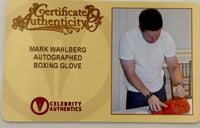 Mark Wahlberg signed boxing glove (The Fighter) - Celebrity Authentics COA