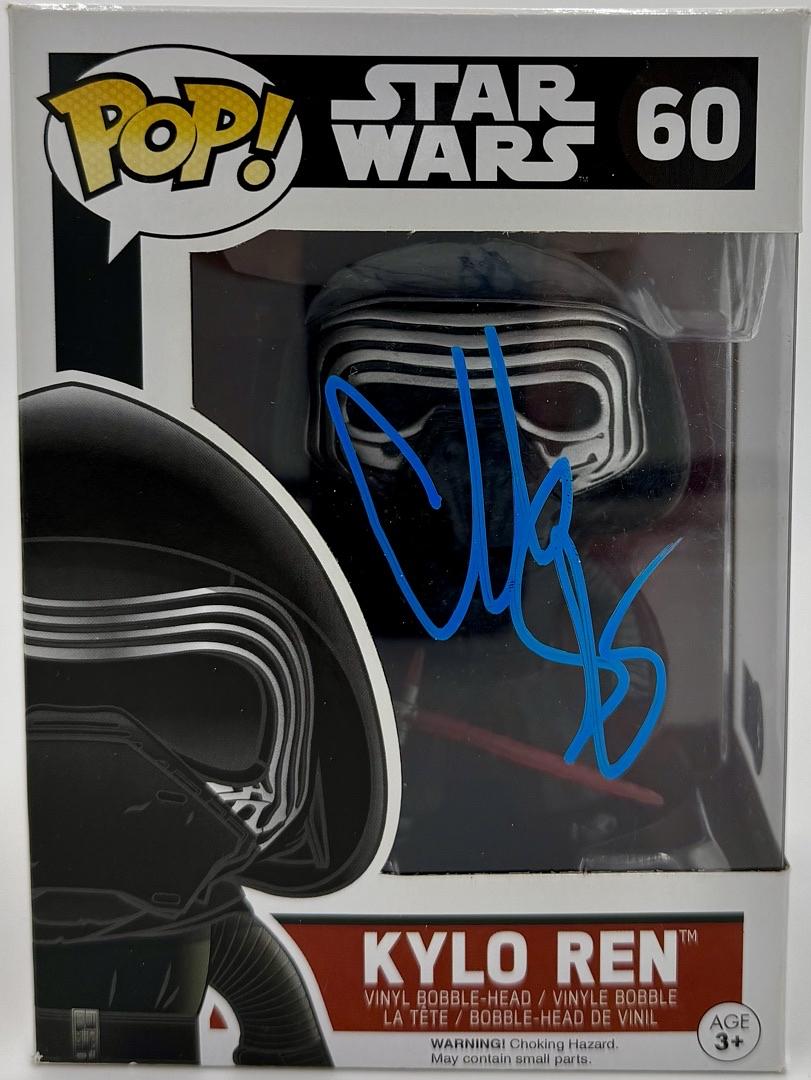 Christian Slater signed Funko Pop #60 "Kylo Ren" (Star Wars) - Beckett COA