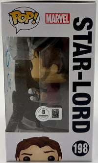 Chris Pratt Signed Funko Pop #198 "Star Lord" GOTG - Beckett COA