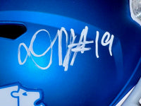 Donovan Peoples-Jones (Lions) signed full size replica helmet - Schwartz COA