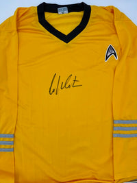 William Shatner Signed Star Trek Prop Uniform Jersey -  PSA COA
