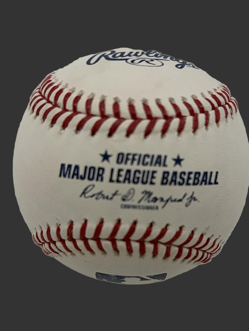 Jeff Goldblum signed ROMLB Baseball - Beckett COA