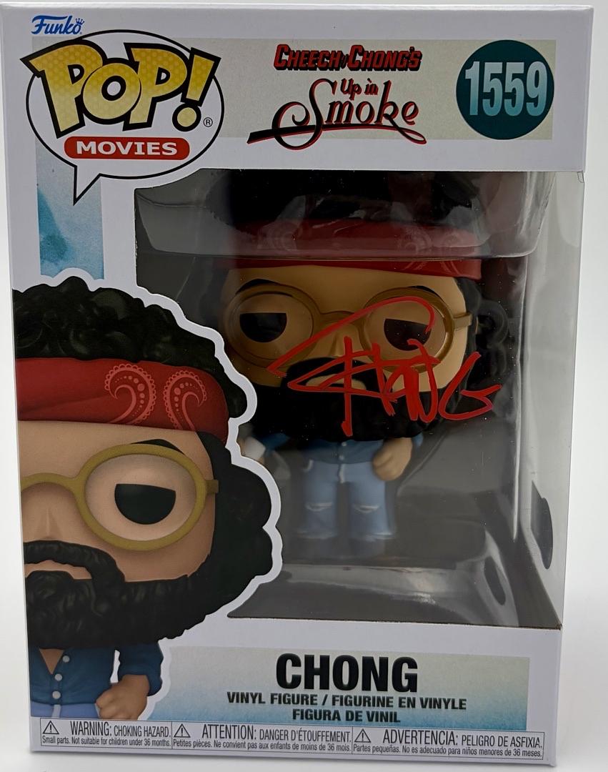 Tommy Chong signed "Chong" Funko #1559 (Up in Smoke) - Beckett COA