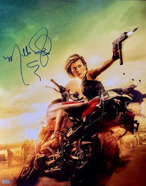 Milla Jovovich Signed 16x20 Photo (Resident Evil) - Celebrity Authentics