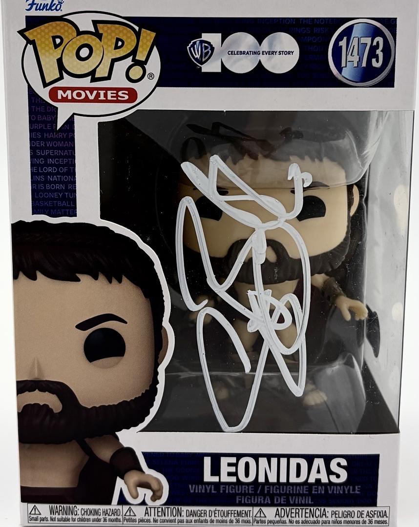 Gerard Butler Signed Funko Pop #1473 "Leonidas" - Beckett COA