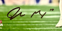 Drake Maye signed, framed 8x10 (framed to 11x14)(Patriots) - Fanatics COA