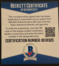 Hugh Jackman signed 11x14 (Wolverine) - Beckett COA