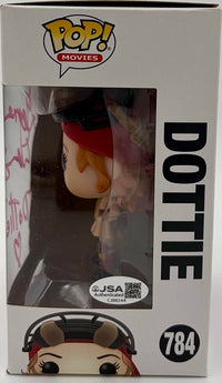 Geena Davis Signed Funko Pop #784 "Dottie" (A League Of Their Own) w/character name - JSA COA