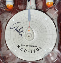 William Shatner signed U.S.S.Enterprise NCC-1701 Star Trek Ship - Beckett COA