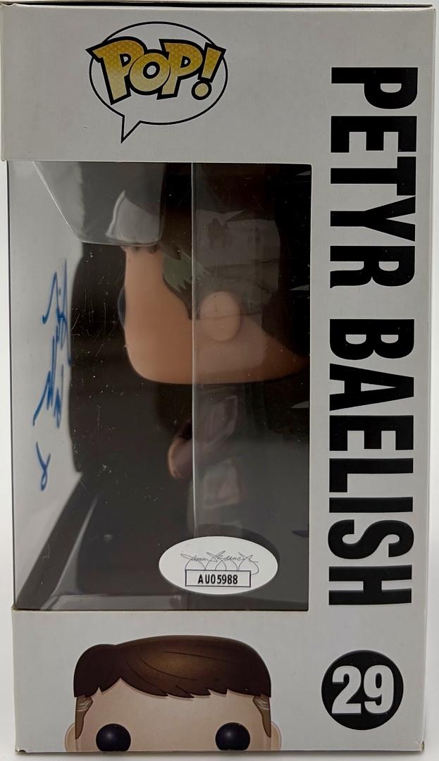 Aidan Gillen signed "Petyr Baelish" Funko #29 (Game of Thrones) - JSA COA