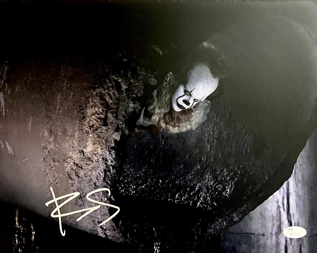 Bill Skarsgard signed (Stephen King's IT) 11x14 - JSA COA
