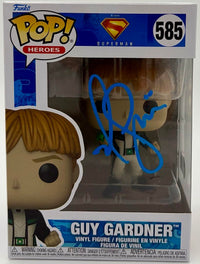 Nathan Fillion signed "Guy Gardner" Funko #585 (Superman) - Beckett COA