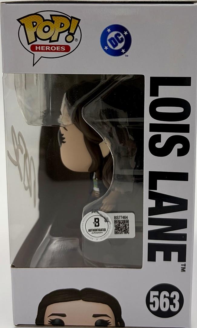 Rachel Brosnahan signed "Lois Lane" Funko Pop #563 (Superman) - Beckett COA