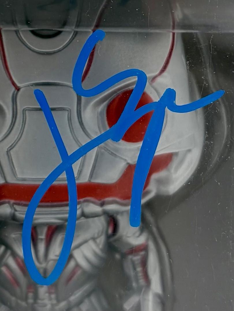 James Spader signed "Grinning Ultron" Funko #83 (Avengers) - JSA COA