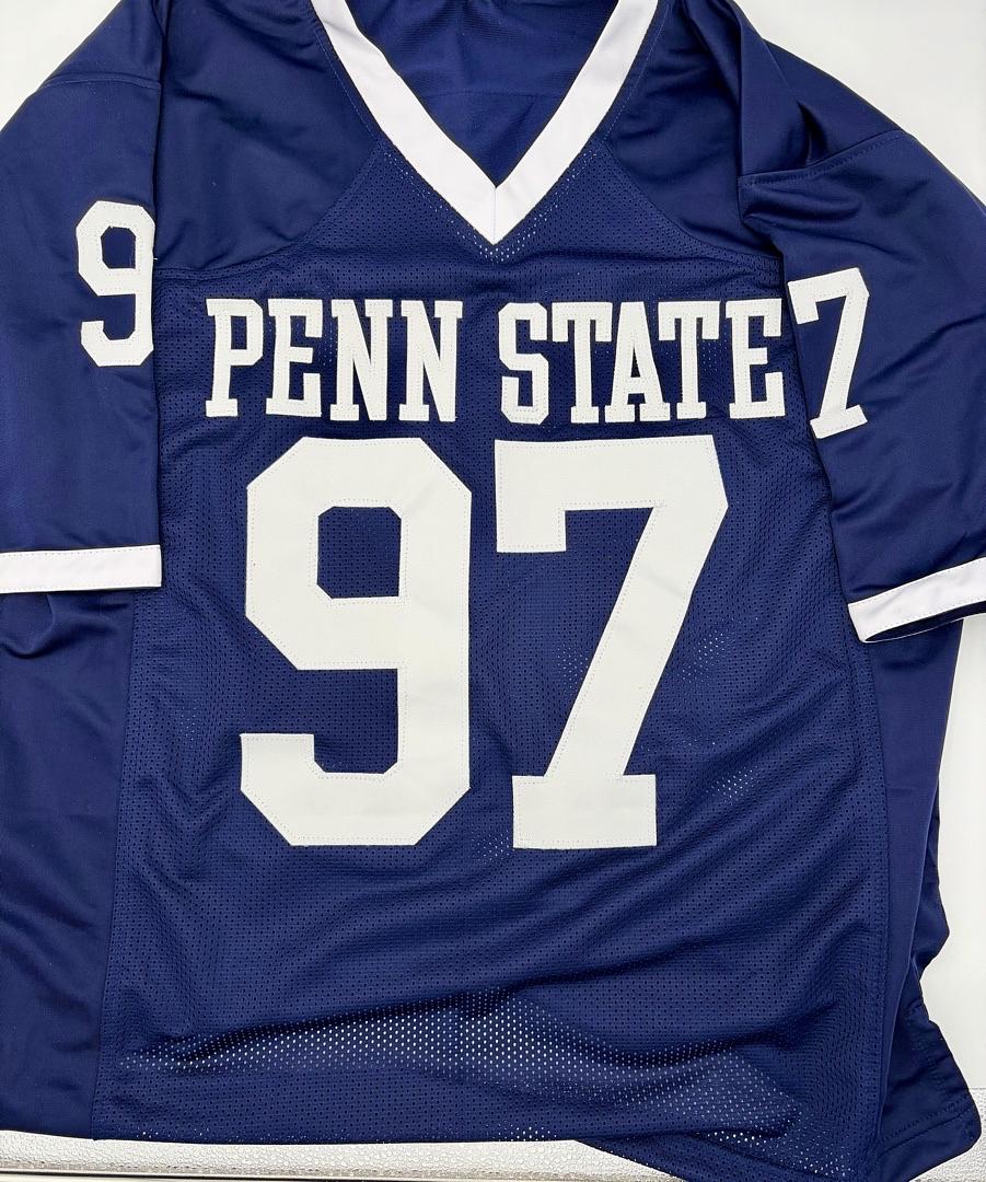 Gene Simmons signed authentic Penn State football jersey (KISS)  - JSA COA *RARE*
