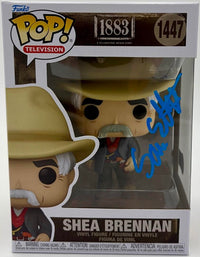 Sam Elliott signed "Shea Brennan" Funko #1447 (1883) - Beckett COA
