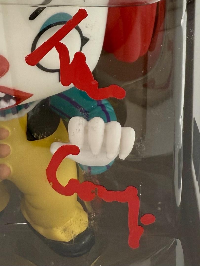 Tim Curry Signed Funko Pop #55 "Pennywise" (IT) - OC Celebrity Marketing COA