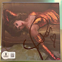 Taylor Swift matted, signed "Life of a Showgirl" CD Insert Photo 2 - Beckett COA