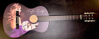 Taylor Swift Signed Purple/Picture Guitar - JSA COA