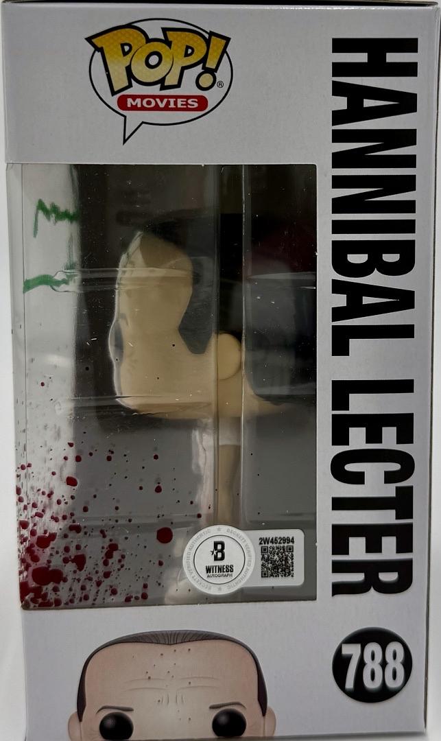 Anthony Hopkins Signed Funko Pop #788 Hannibal Lecter (Silence Of The Lambs) - Beckett COA