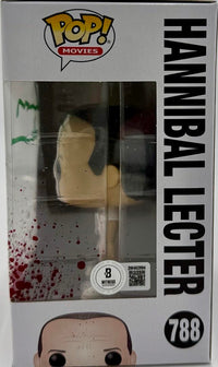 Anthony Hopkins Signed Funko Pop #788 Hannibal Lecter (Silence Of The Lambs) - Beckett COA