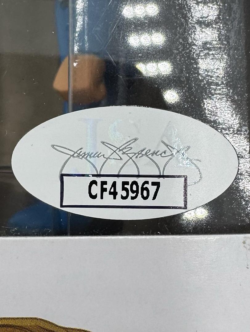 Walter Koenig signed "Chekov" Funko #355 w/FULL character name - JSA COA