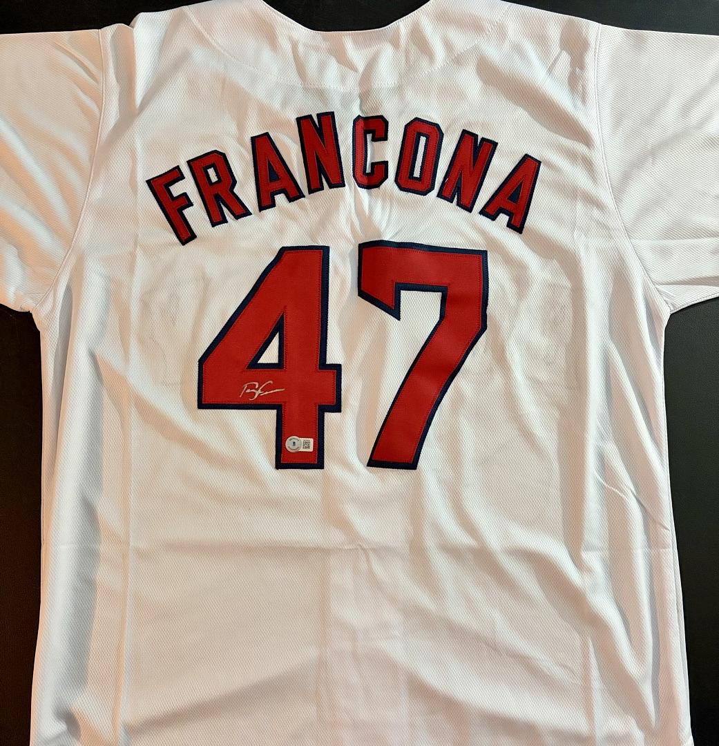 Terry Francona signed Red Sox jersey - Beckett COA