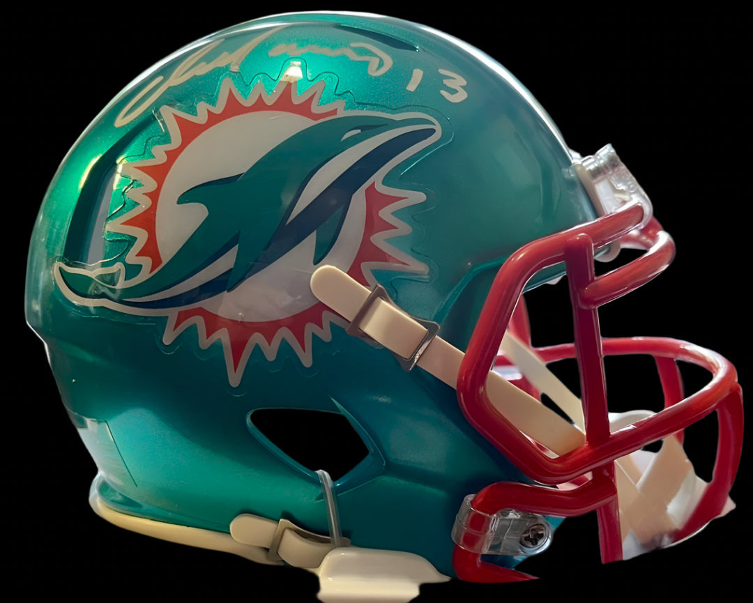 Dan Marino signed Miami Dolphins Flash Mini-Helmet - Beckett COA