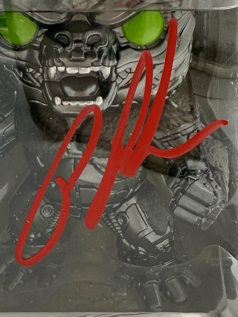 Ron Perlman signed "Optimus Primal" Funko #1376 - OC Celebrity Marketing COA