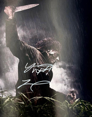 Tyler Mane signed 8x10 (Halloween) - JSA COA