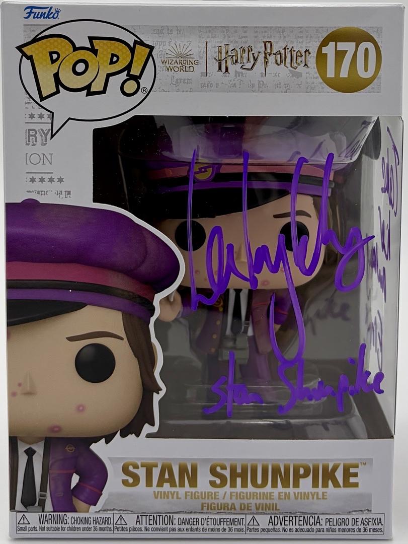 Lee Ingleby signed "Stan Shunpike" Funko #170 (Harry Potter) w/quote - Empire Signings & SWAU COA