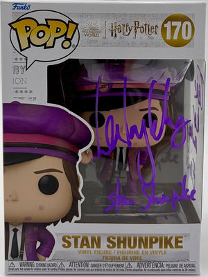 Lee Ingleby signed "Stan Shunpike" Funko #170 (Harry Potter) w/quote - Empire Signings & SWAU COA