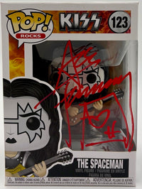 Ace Frehley Signed Funko Pop #123 "The Spaceman" (KISS) - ACOA COA