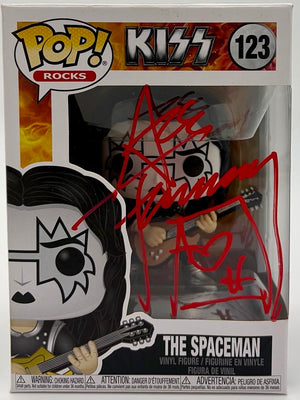 Ace Frehley Signed Funko Pop #123 "The Spaceman" (KISS) - ACOA COA