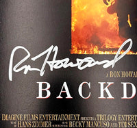 Ron Howard signed 11x17 "Backdraft" mini-poster - JSA COA