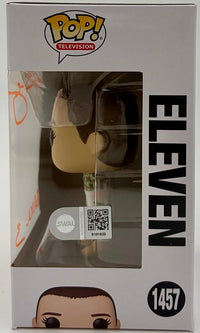 Jake Busey signed "Eleven" Funko #1457 (Stranger Things) - SWAU COA