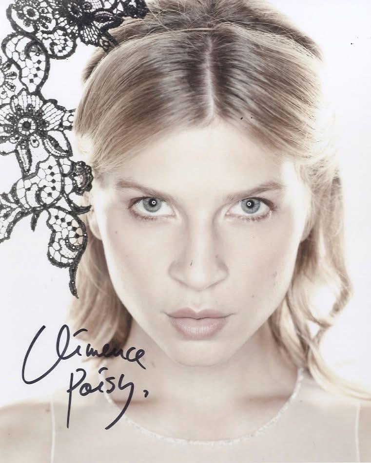 Clemence Poesey signed 8x10 (Harry Potter) - JSA COA
