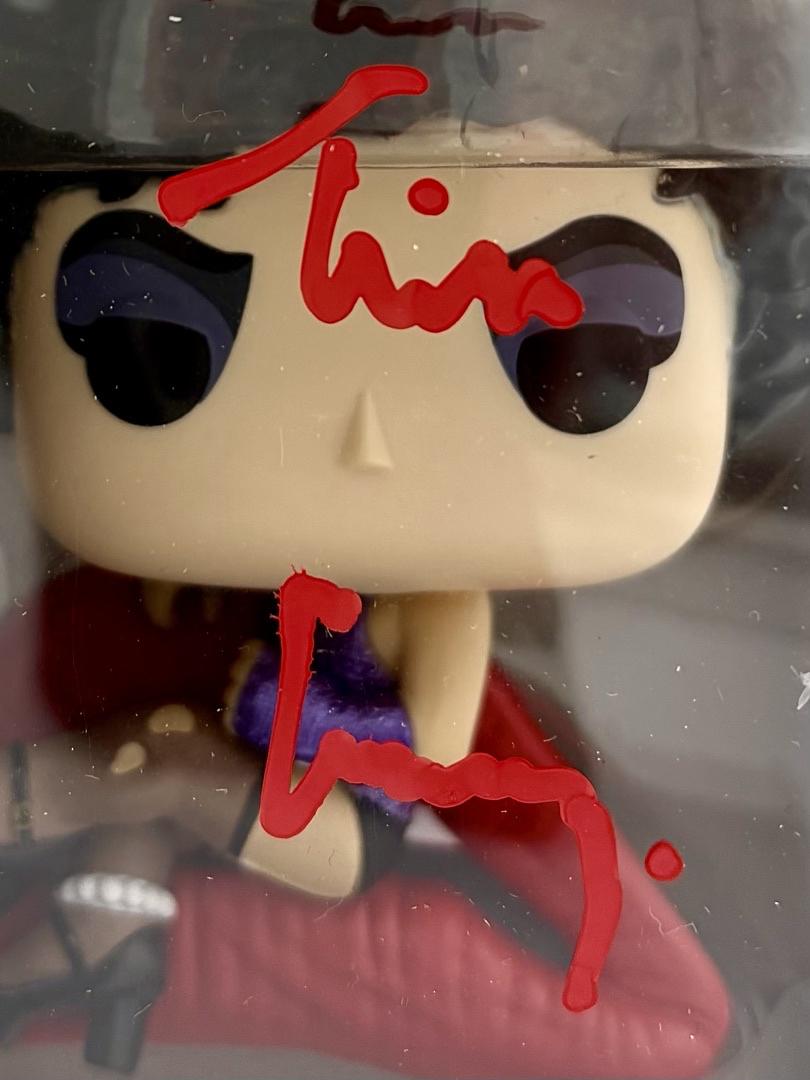 Tim Curry signed Funko #1915 "Frank-N-Furter" (Rocky Horror Picture Show) - OC Celebrity Marketing
