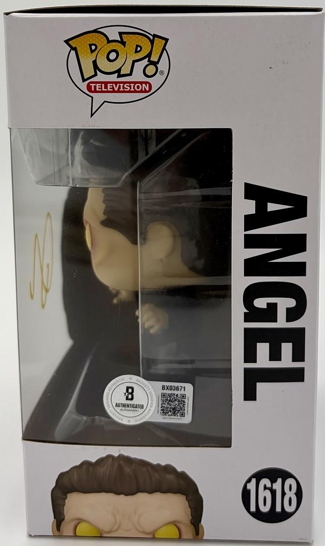 David Boreanaz signed "Angel" Funko #1618 (Buffy the Vampire Slayer) - Beckett COA