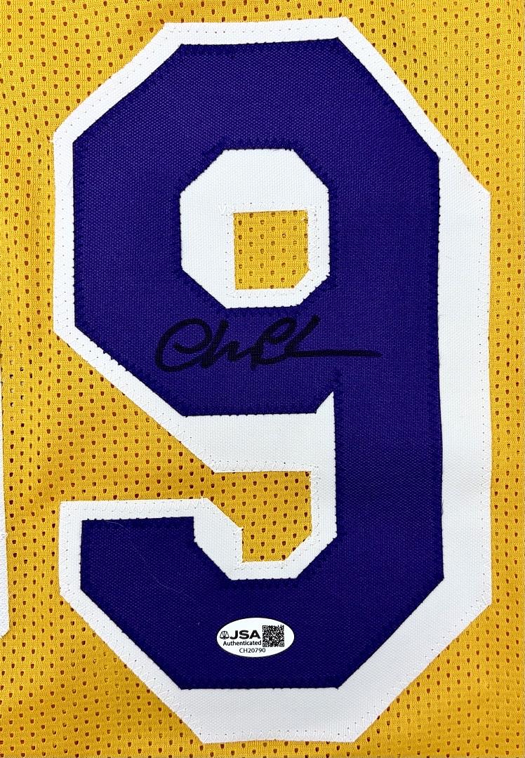 Chevy Chase (Fletch) signed Lakers Jersey - JSA COA