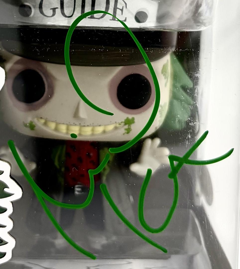 Michael Keaton Signed Funko Pop #605 "Beetlejuice" - JSA COA