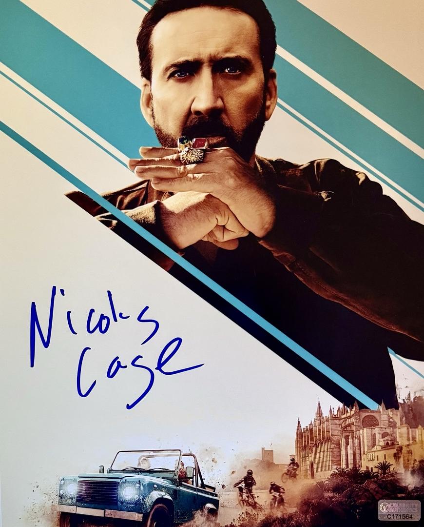 Nicholas Cage Signed 8x10 Photo - Celebrity Authentics COA