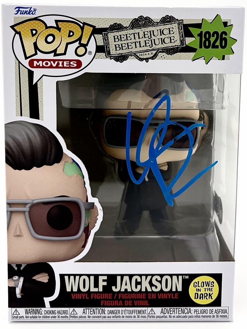 Willem Dafoe Signed "Wolf Jackson" Funko Pop #1826 (Beetlejuice) - Beckett COA